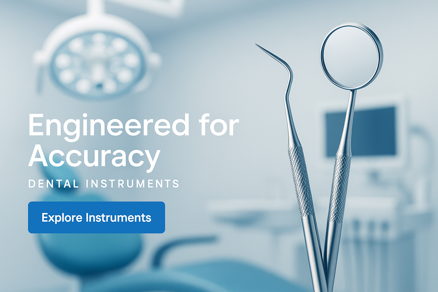 Premium stainless steel tools designed to enhance precision and patient care.